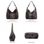 REALER 2023 PU Leather Snake Pattern Womens Shoulder Bags  Ladies Totes Hand bags women Hobos handbags