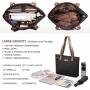 2022 LOVEVOOK wholesale Casual bag Multifunction Oxford ladies shoulder bags 2pc handbags sets 15.6in laptop women tote bags