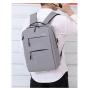 ZF073 Custom Logo Shoulder Bag New Simple USB Charging Backpack Men Women Leisure Travel Business Computer Bag Waterproof