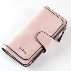 KBW497 New Long Style 3 Layers Ladies Women Multi-function Coin Purse Pu Leather Card Holder Clutch Wallet Lady Purses