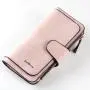 KBW497 New Long Style 3 Layers Ladies Women Multi-function Coin Purse Pu Leather Card Holder Clutch Wallet Lady Purses