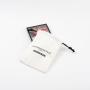12 Oz Small Cotton Canvas Dust Makeup Packaging Bag White Thick Canvas Drawstring Bag For Jewelry