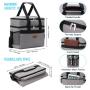 2022 new Realer 31L foldable large cooler bag with bottle opener ice pack waterproof lunch bag picnic camping trip cooler bags