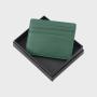 Wholesale genuine leather credit card holder smart wallet holder rfid men's mini card holder