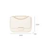 New Style PU Leather Shoulder Bag Metal Chain Cross Body Bag Fashion Ladies OEM ODM Handbag