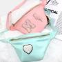 Keymay Hot Sale RTS Stock Adjustable Shoulder Strap Multi-color Fashion Waist Bag Large Fanny Packs Nylon Crossbody Bag Women