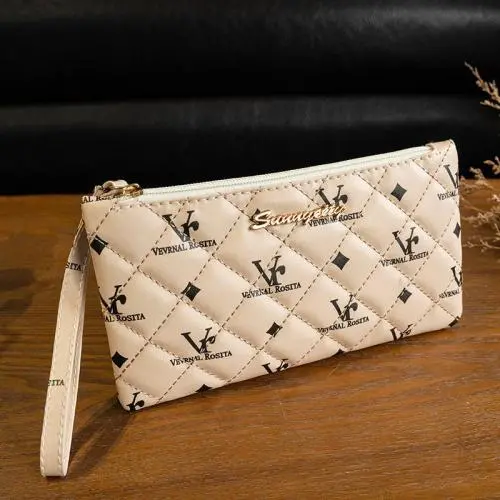2024 Women's Mobile Phone Bag Fashion Joker Printed Coin Purse Single Strap Carry Bag for Seniors Foreign Trade Wholesale