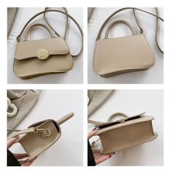 Fashion simple pure color handbag spring multi-color shoulder crossbody bag wholesale Bags women 2024 messenger bags for women