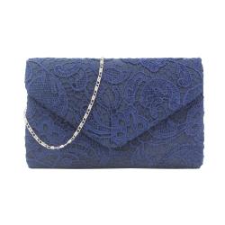 Wedding Party Silk Evening Bag Lace Clutch Purses for Women Ladies Handbag Dress Clutch Bags chain shoulder bag Wholesale