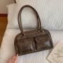 2024 New minimalist and fashionable one shoulder niche large capacity handbag