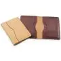 RFID blocking leather card holder bifold wallet credit card holder genuine leather bifold card holder for men