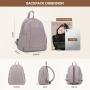 LOVEVOOK Fashion Small Backpack for Travel casual Lightweight Daypack for Work Daily Party School Bag Mini Backpack for Women