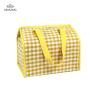 Cheap Hot Sale Portable Checkerboard Thermal Insulated Cooler Bag Lunch Cooler Bag with Handle