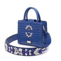 Luxury Jewelry Vegan Leather OEM Handbag Embossed Crocodile Designer Famous Brand Purses and Handbags