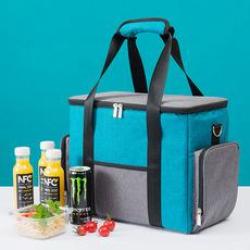 Large Capacity Oxford Cooler Bags Picnic Ice Pack Drink Food Beer Storage Travel Picnic Backpack Thermal Food Delivery Bag