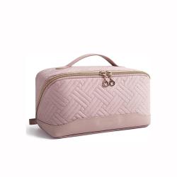 Waterproof custom pu leather cosmetic makeup bag pouch box for bush bra storage