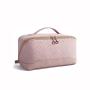 Waterproof custom pu leather cosmetic makeup bag pouch box for bush bra storage