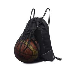 ZR062 Convenient Basketball Shoulder Large Capacity Outdoor Sports Travel Helmet Bag Hidden Mesh Bag