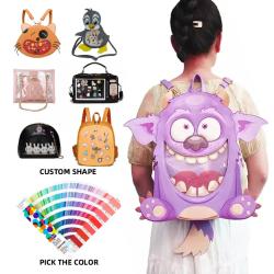 Hot Sale Popular Custom Design Women Handbags Fashion Clear Window Pins Display Girls Ita Crossbody Bag