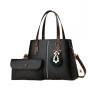 New Wholesale Luxury Leather Brand Designer Young Ladies Handbags High Quilted Trendy PU Leather Women's Tote Bags
