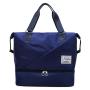 Ladies Overnight Travel Duffle Bag Water Resistant Weekend Gym Bag with Shoes Compartment & Dry Wet Separation Pocket
