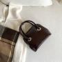Autumn Korean Wholesale Crossbody Bag Cute Brown Handbag Tote High Quality PU Leather Handbag