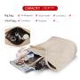 LOVEVOOK Female Large Totes Bags Pure Foldable Soft PU Leather Crossbody purses for Women bags Set Women Handbags Shoulder Bag