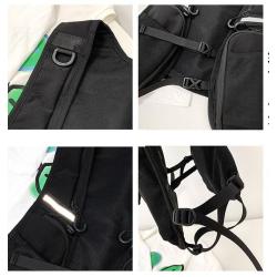 ZF127 New Tactical Vest Bag Men Multi-Pocket Vest Bag Fashion Oxford Cloth Workwear Chest Bag  Wearable