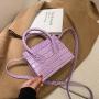 Fashion Designer Crocodile Crossbody Women Purses Purses Leather Shoulder Leather Handbags for Women