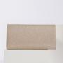 Hardware Trim Strip Textured Bright Flash Particle Clutch Purse Dinner Party Bridal Handbag Evening Bag