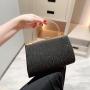 Popular twinkling women party clutch bags dinner dress handbag evening wedding wrinkle clutch handbags for women