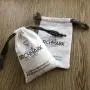 White Soft Muslin Cotton Packaging Drawstring Pouch