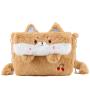 2022 Custom Fashion Cute Cartoon Sling Shoulder Bag Plush Frog Crossbody Bags for Girls