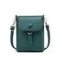 New Pure Color Simple Match Foreign Style Texture Purse Mobile Phone Bag Single Shoulder Oblique Span Mini Female Bag