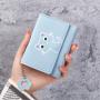 Women PU Leather Short Small Wallet New Fashion Custom Logo Portable Solid Color Simple Ladies Wallets Coin Purse Card Bag