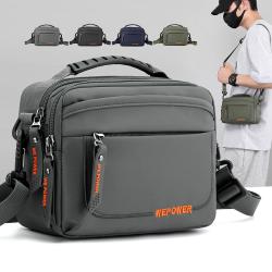 Wholesale New Casual Men's Oxford Cloth Crossbody Bag Waterproof Outdoor Shoulder Multi-functional Travel Fanny Pack