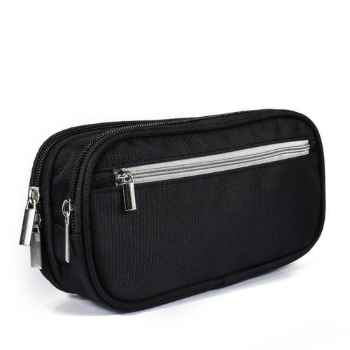 HR205 New Boy and Girl's Multifunctional Pencil Case Nylon Stationery Box Primary School Multi-layer Pencil Case Storage Pouch