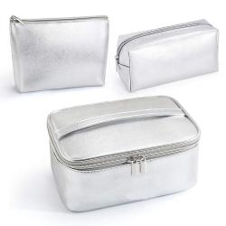 3 Piece Makeup Bag Private Label Clear Cosmetic Box Packed Kids Makeup Kit Box For Professionals Full Set With Makeup Item