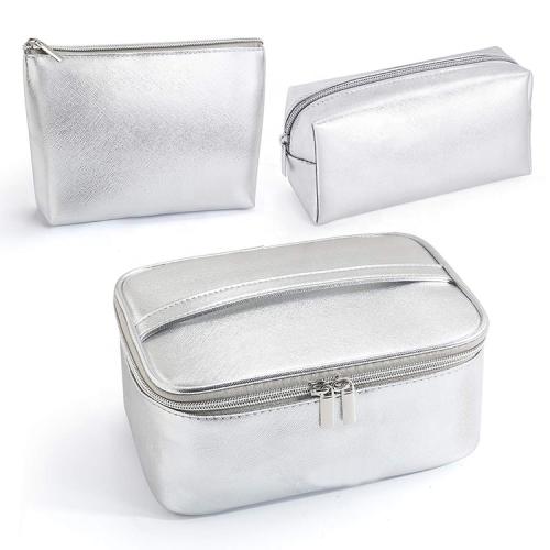3 Piece Makeup Bag Private Label Clear Cosmetic Box Packed Kids Makeup Kit Box For Professionals Full Set With Makeup Item