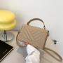 Small Flap Para Mujeres Bolso Bolsas 2023 New Leather Crossbody Bags For Women Pu Embroidery Thread Women Fashion Handbags CY140