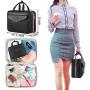 Private Label Cosmetic Bags Layers Quilted Portable Beauty Storage Bags Organization Travel Multiple Waterproof Toiletry Handbag