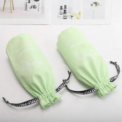 Custom Logo Printed Drawstring Cotton Canvas Pouch Reusable Organic Big Shopping Bag Foldable Portable Jewelry Dust Bags