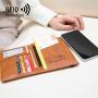 ZR001 Wholesale New Retro Passport Bag Plane Ticket ID & Card Holder Waterproof RFID Passport Wallet For Travel Plane Ticket