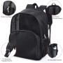 Gelory Wholesale Heavy Duty Semi-Transparent Mesh Sports Backpack See Through College Student Backpack