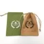 Custom Printed Burlap Jute Christmas Santa Sack Christmas Gift Bag