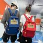 ZR293 New Schoolbag Backpack Unisex Laptop Bag Canvas Waterproof High School Students Style Shoulders Backpack Fashion Travel
