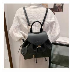 Alligator Korean Fashion Sling Bags Pu Ladies Shoulder Bag Large Compartment Backpack with Carton Printing