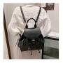 Alligator Korean Fashion Sling Bags Pu Ladies Shoulder Bag Large Compartment Backpack with Carton Printing