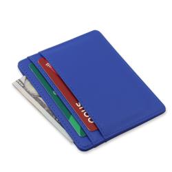 Factory wholesale leather card holder mini men wallet rfid blocking leather slim card holder