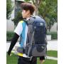ZF076 Mountaineering Bag Large Capacity Nylon Hiking Travel Sports Outdoor Backpack Waterproof Wear Breathable Shoulder Bag